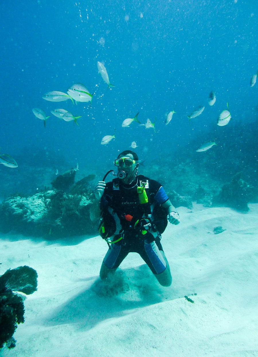 PADI & ESA Open Water Certification Diver Training Course in Bavaro, Punta Cana.